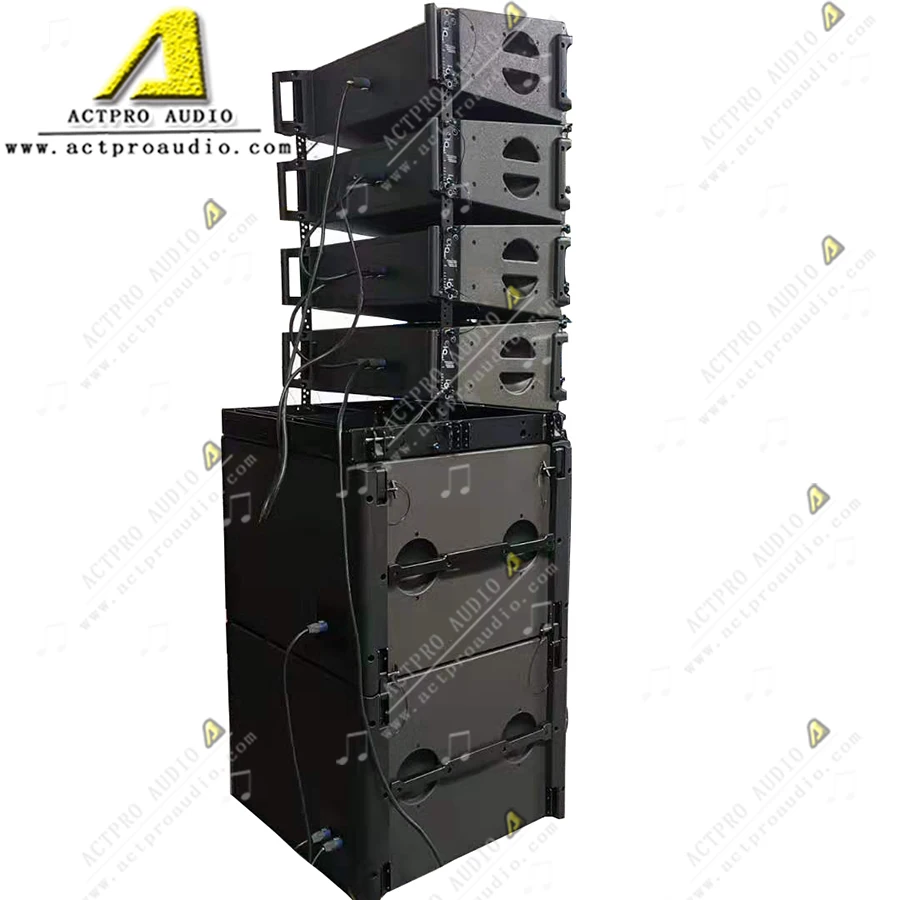 KR208 double 8 inch line array speaker neodymium speaker component KR208 line array