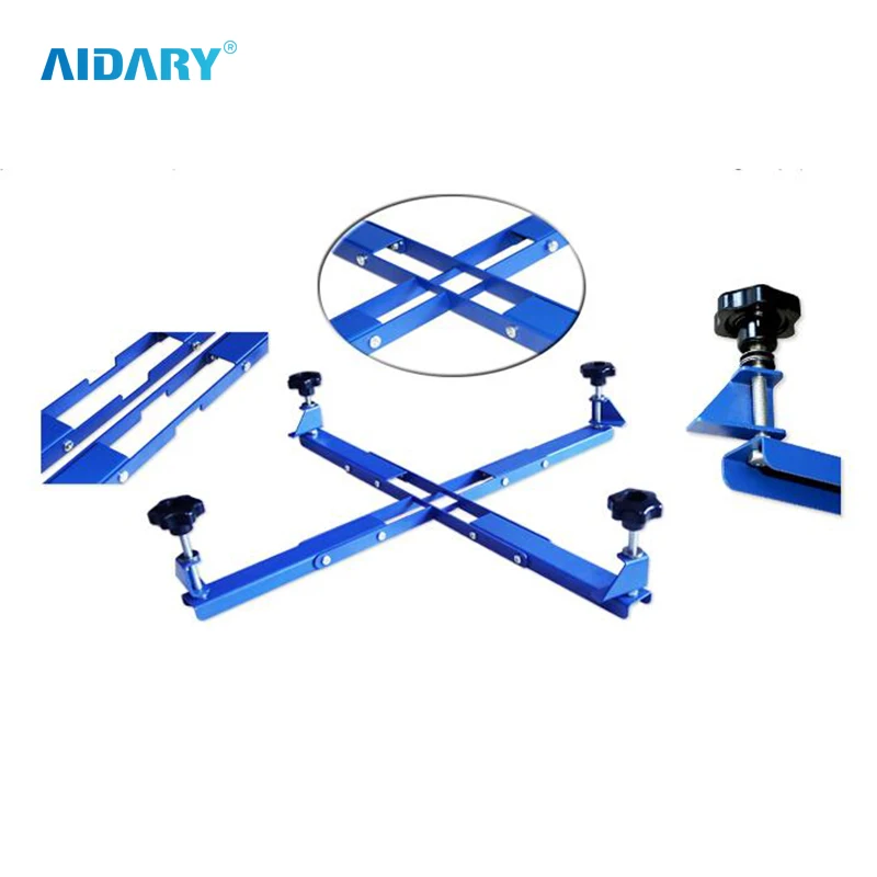 self-tensioning multifunctional screen printing mesh stretcher