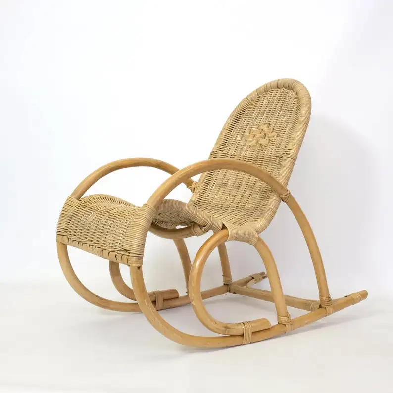 Lovely Rattan Rocking Chair for