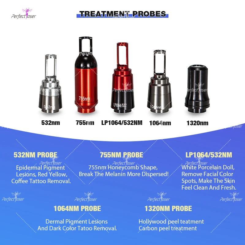 4 wavelengths qswitch ndyag q switched nd yag laser machine price tattoo removal carbo freckle device