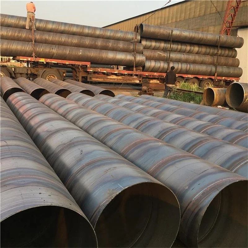 Tianjin Steel Pipe 700mm Diameter Steel Tube Welded Spiral Steel Pipe