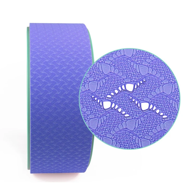 New 3D eva Multi-functional Back Bending Artifact TPE Back Tube Open Shoulder Back Widened Yoga Massage circle Wheel