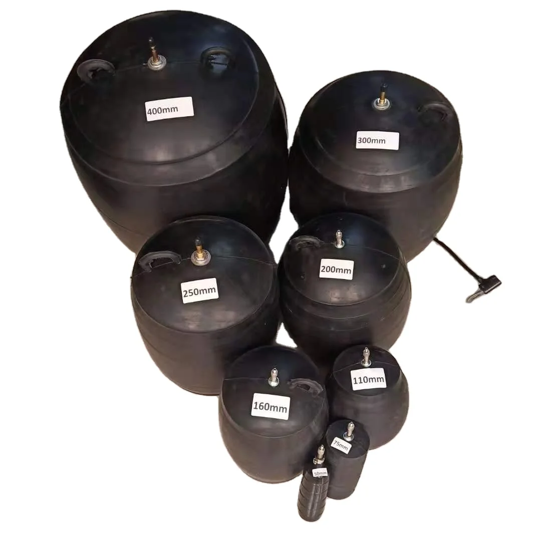 Pneumatic Inflatable Sewer Drain Pipeline Stopper Rubber airbag Pipe Plug
