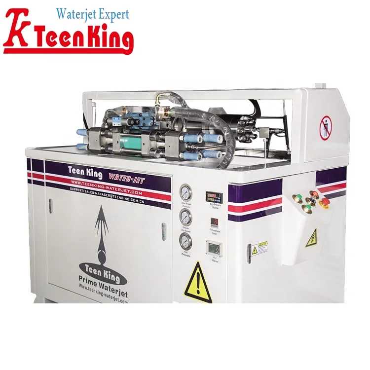 37kw 50hp High pressure Water Jet Pump 4200bar Waterjet cutting machine