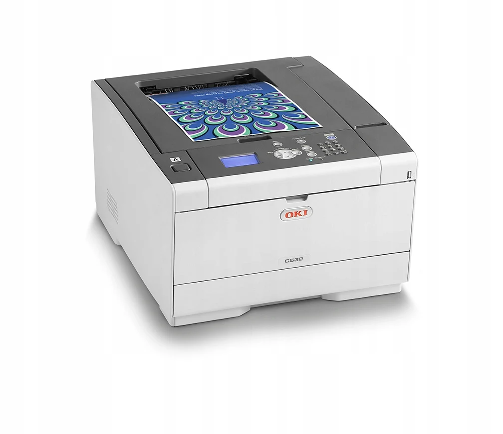 OKI C532DN commercial A4 color laser printer best factory office printer with LED and Toner