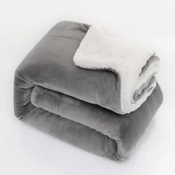 Thick Sherpa Fleece Throw Blanket Winter Warm Keeping Soft Sofa Bed Cover Super Soft Cozy Plush Blanket