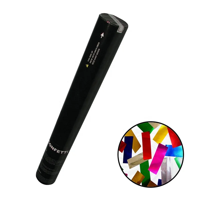 2021 High Quality Factory Customized indoor Fireworks Party confetti Cannons