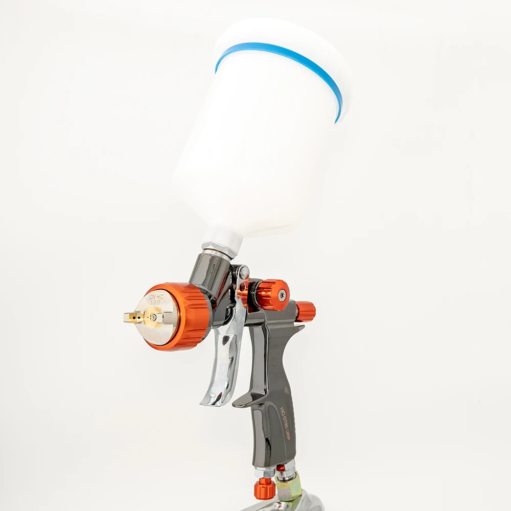 High Quality LVLP Spray Gun For Cars GT80 1.3/1.6/2.0mm Nozzle