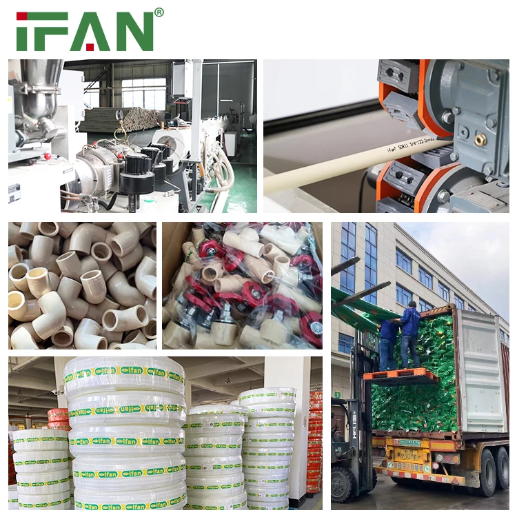 IFAN ASTM 2846 SCH40 SCH80 Standard Water Supply Drainage Plastic Plomberie Pvc Fittings Upvc Cpvc Pipe Fittings for Plumbing
