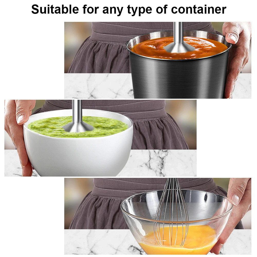 Ручной блендер просто купите Высококачественный новый простой в домашнем использовании мини погружной портативный ручной