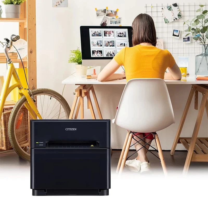Citizen CZ high precision sublimation photo printer HD photo printing Color printer Convenient Photo label desktop printer
