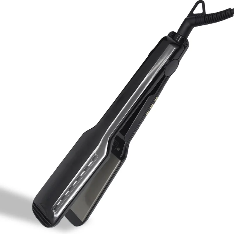 Most Popular Private Label Professional Wide Titanium Flat Iron Hair Straightener Packaging Box Flat Irons 480 Degrees Wholesale