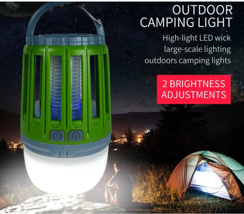  USB Powered UV LED фотокатализатор Электрический ошибка Zapper москитная убийца Борьба с вредителями Светодиодная лампа