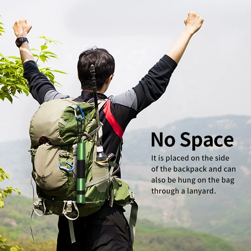 Походное снаряжение для кемпинга с фильтром воды женщин и мужчин водонепроницаемое выживания на природе путешествий