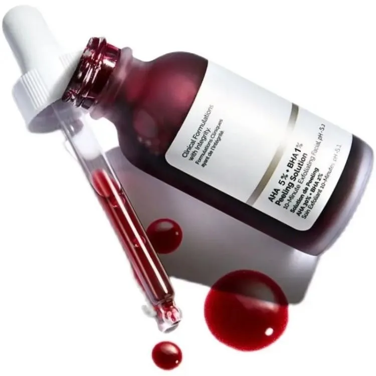 OEM ODM Skin Care Low MOQ Face Serum AHA BHA Niacinamide Zinc Hyaluronic Acid B5 Retinol Facial Serum Caffeine EGCG Eye Serum