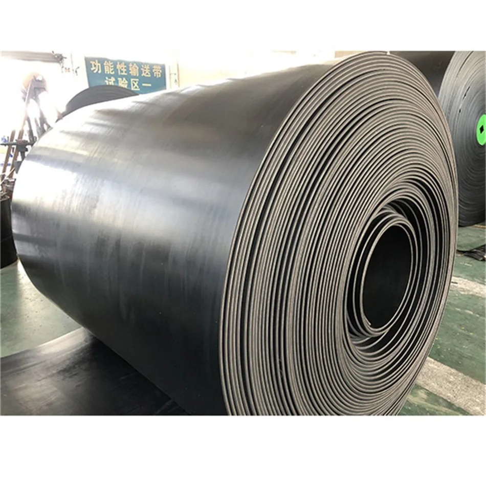 Customized Length  Width Multi Layer Wear Resistant High Temperature Resistant Steel Wire Stone Conveyor Belt