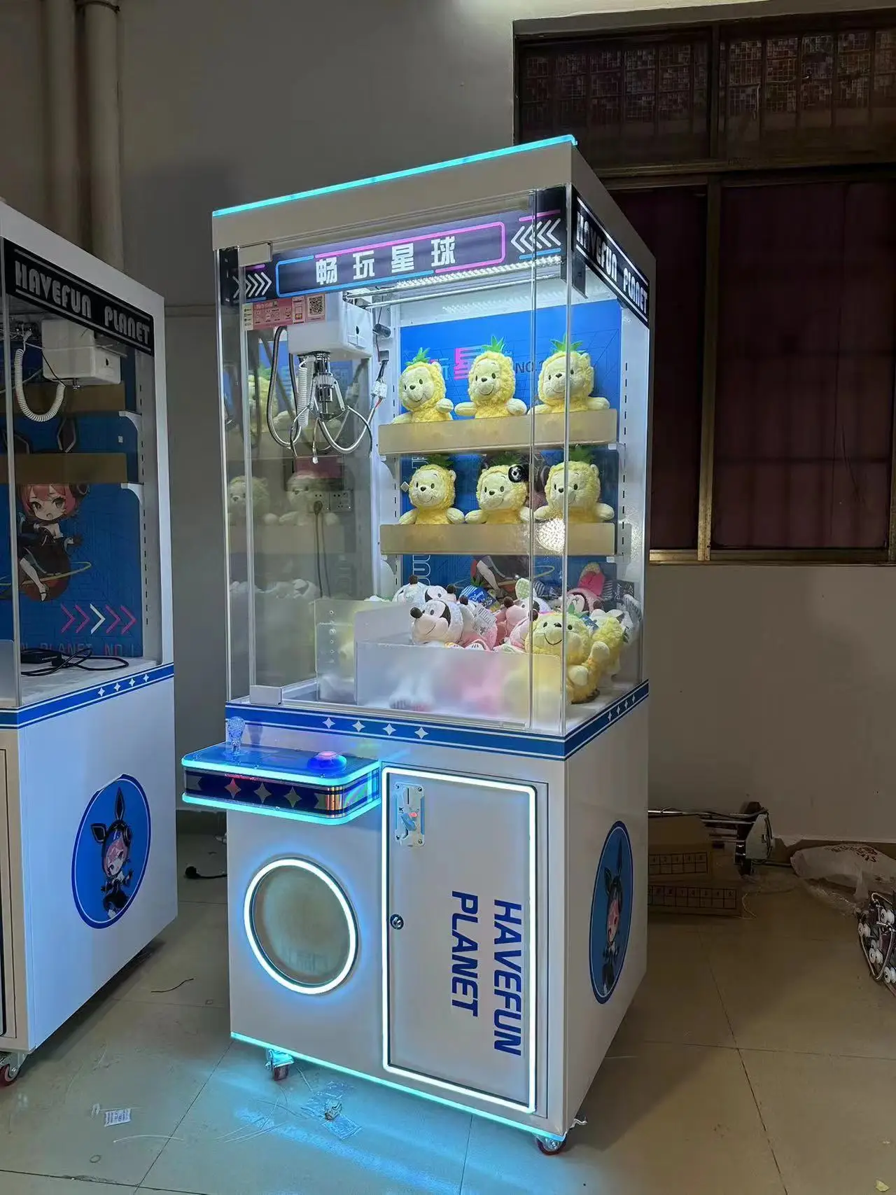 Игровой игровой автомат с коготами мини-автомат монетоприемным управлением аркадный