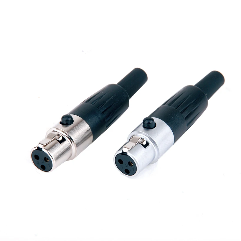 mini xlr microphone 3pin 5 pin mini xlr connector