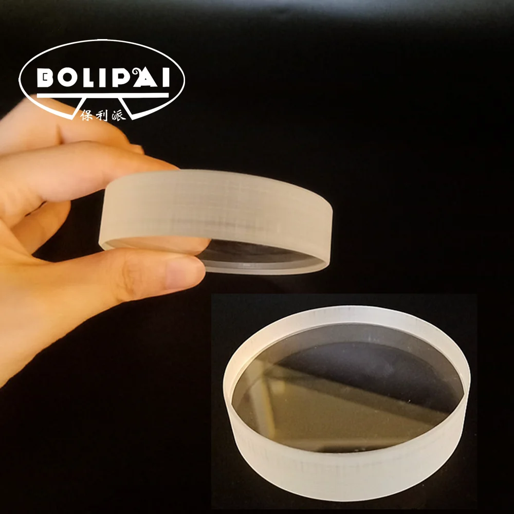 Custom round optical glass blank telescope glass high borosilicate glass