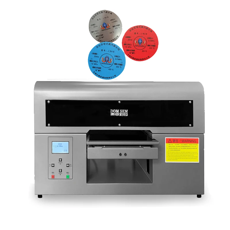 UV Printer A5 PVC TPU Glass Leather Phone Case Printer For Phone Case Skin Acrylic Pen Golf Ball Pvc Card Printing Machines