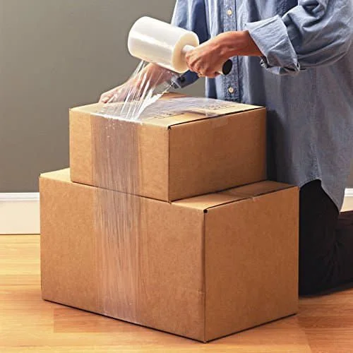 Factory price Mini Stretch Film hand stretch Wrap film custom cheap low price colored Packaging Rolls