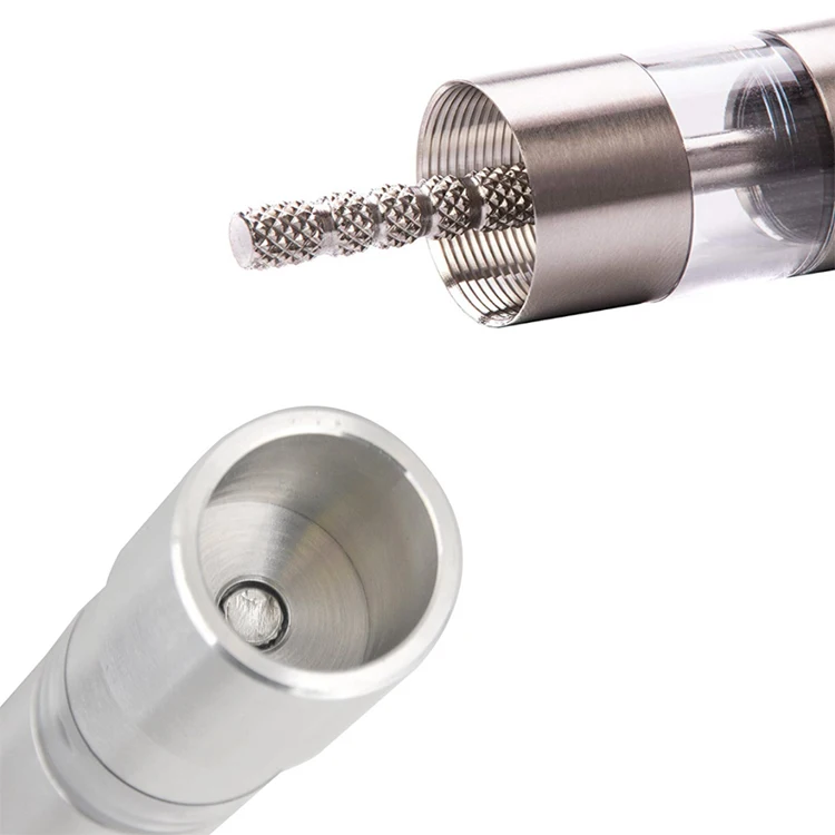 Wholesale Kitchen Mini Spices Thumb Press Pepper Grinder Manual Pepper Mill Stainless Steel Salt And Pepper Grinder Set