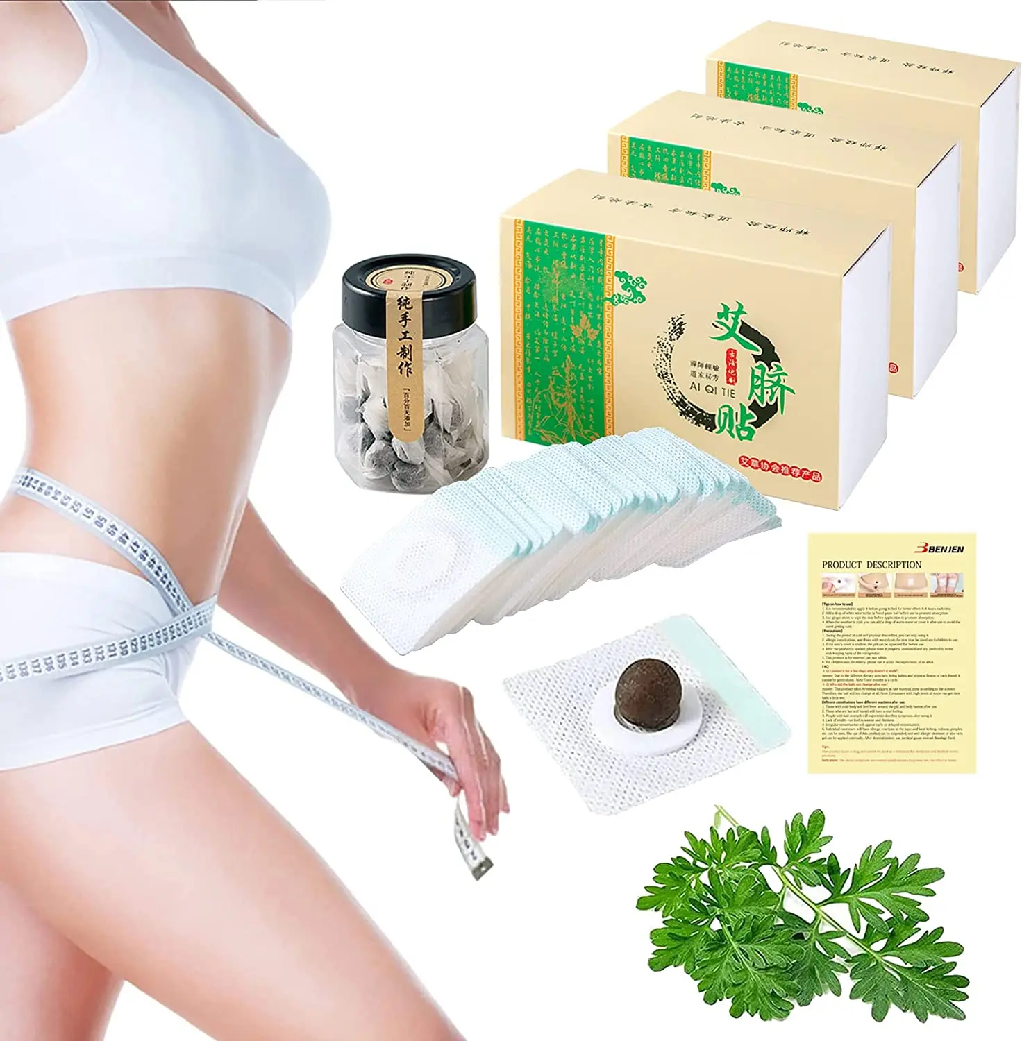 Abdominal Patch  Plant Extract Abdomen/waist Patch,Fat Burning For Men and Women Hot Sale
