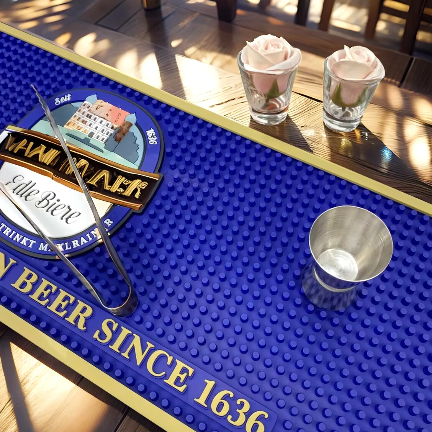 OEM Soft Pvc Safe Rubber Bar Mat Anti Slip Waterproof Bar Mats For Graduation Runner Mat Custom Logo