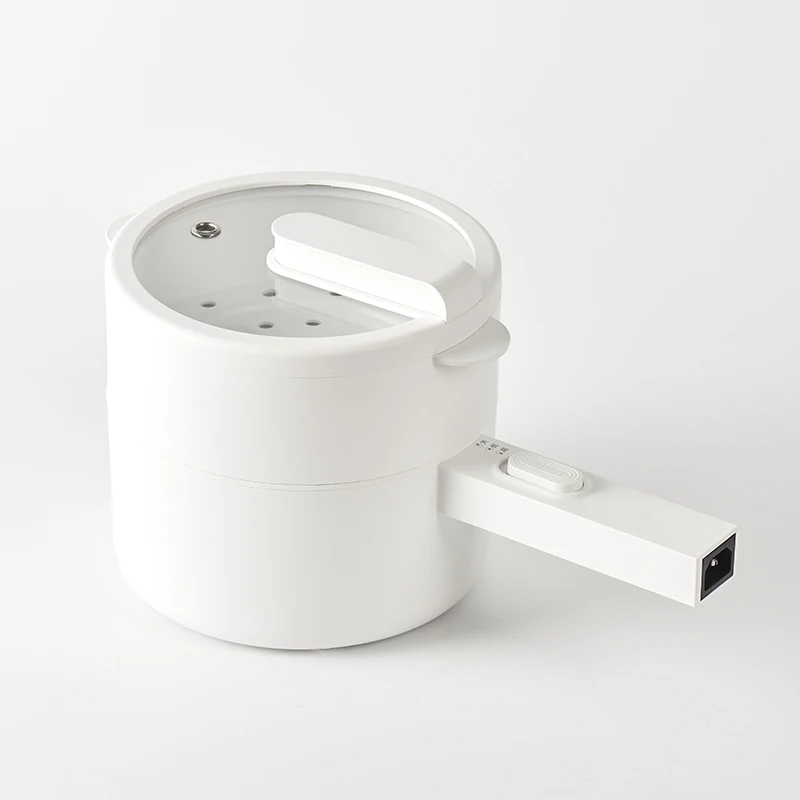 Mini Cooker Non Stick Electric Cooking Pot Mini Electric Caldron Soup Stock Pots multifunction noodle cooker