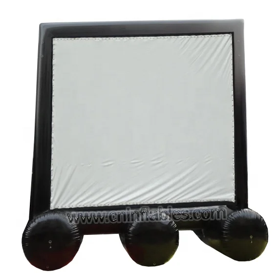 Надувные развлечения на открытом воздухе, надувной кинотеатр, Воздушный экран, фильмы под звездами