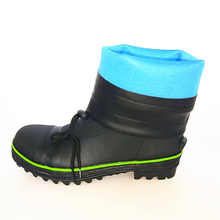 Safety Waterproof with Breathable Mesh Lining Support Custom Gumboots Rain Boots