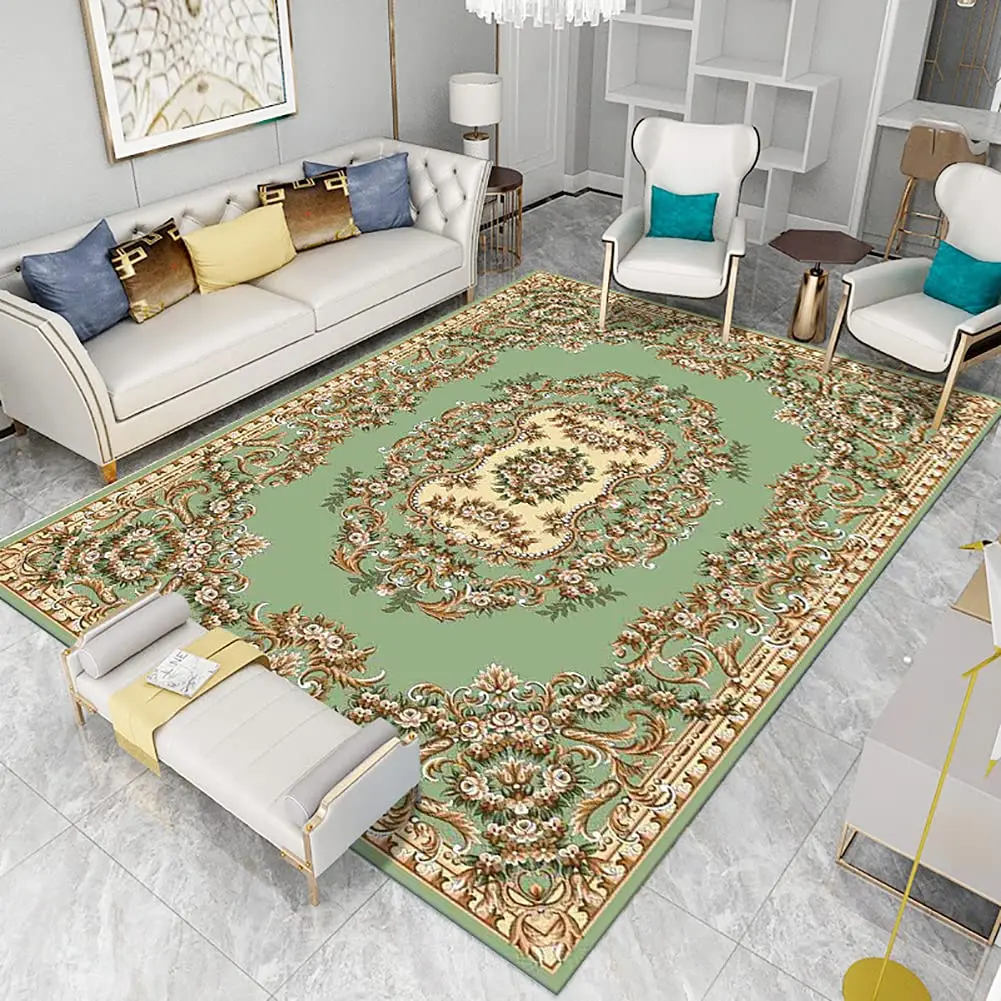 Thick Anti-Slip Mats Farmhouse Carpet Floor Carpet Multi Traditional Area Rug for Living Room Bedroom