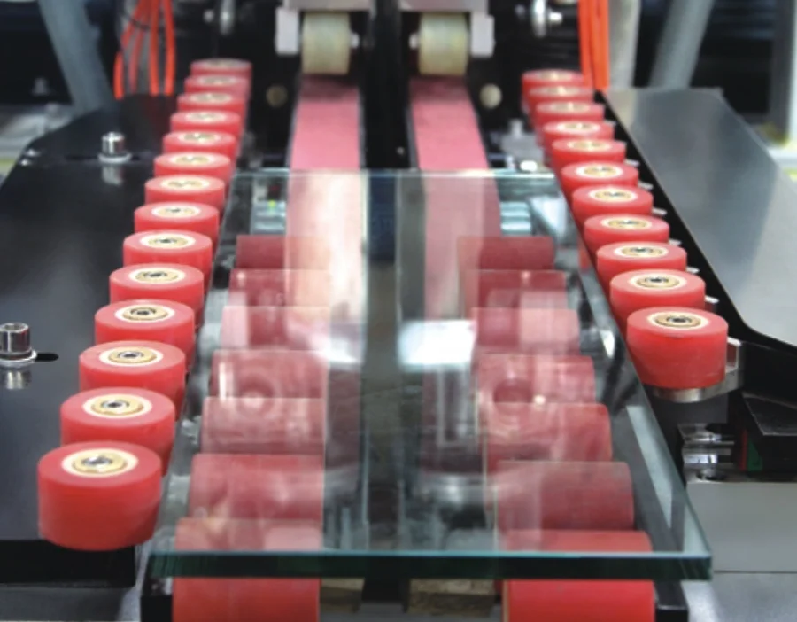 Foshan Global double edger two side  machine cnc User Friendly glass equipment