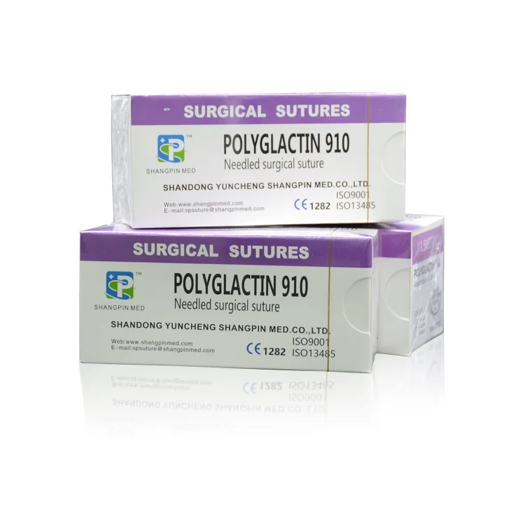 
Medical use Absorbable Polyglycolic Acid Surgical Suture PGA PGLA suture surgical suture 