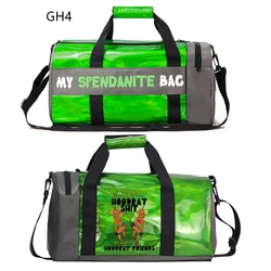 wholesale spend the night bags duffle custom logo spinnanight Luxury pink holographic overnight bag baldhead hoe hoodrat bag