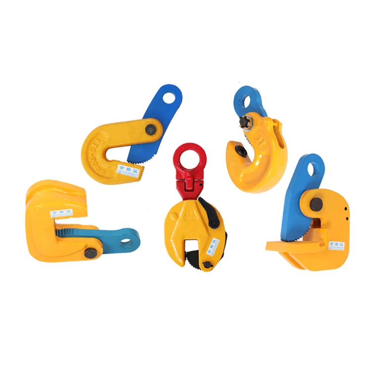 High 1T all types of clamps plate lift auto industry hight quality Metal Steel Heavy Duty Lifting Beam Clamp