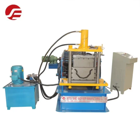 Seamless Bending Making Machine Gutter Machines Factory Customized Metal Downspout Portable Gutter Rain Roll Forming Machine