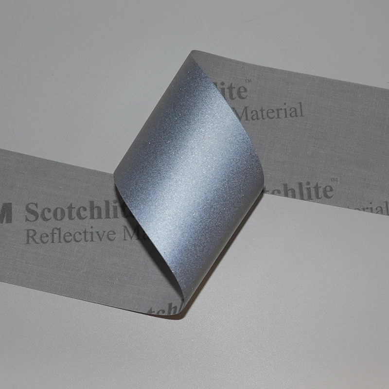 3M Reflective Material 8910 Reflective Fabric 3M Reflective Tape Strip for Safety Clothing