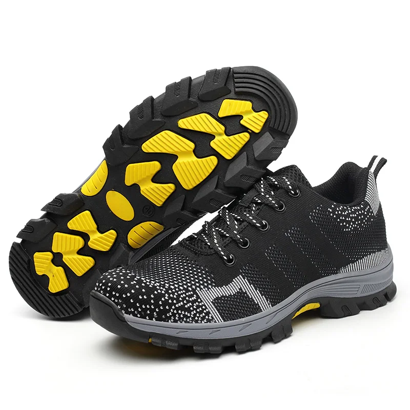 Wearable Men Construction Work Industrial Work Shoes esd sport Anti-puncture Zapatos safety shoes
