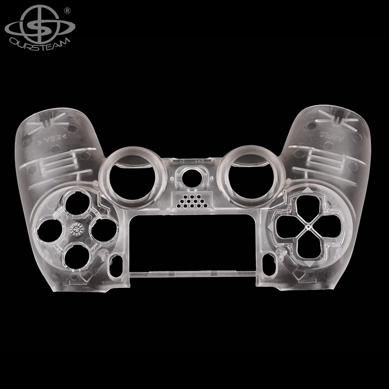 Custom Transparent Front Controller Cover Replacement Shell Case for PS4 9 colors in stock fast delivery
