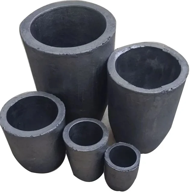 Manufacturers directly supply high temperature resistant graphite crucibles for metal melting