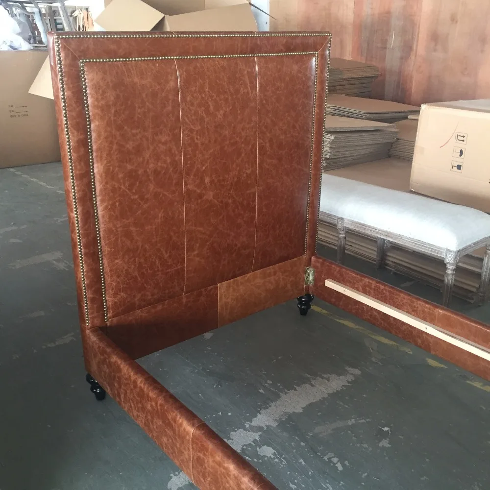 China Manufacturer Customized Recycled Bedroom Bed comfort personality Soft Bed