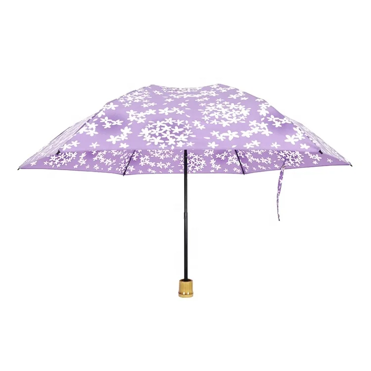 
Mini 19 Inch Japanese Style Three Fold Umbrellas for sale 