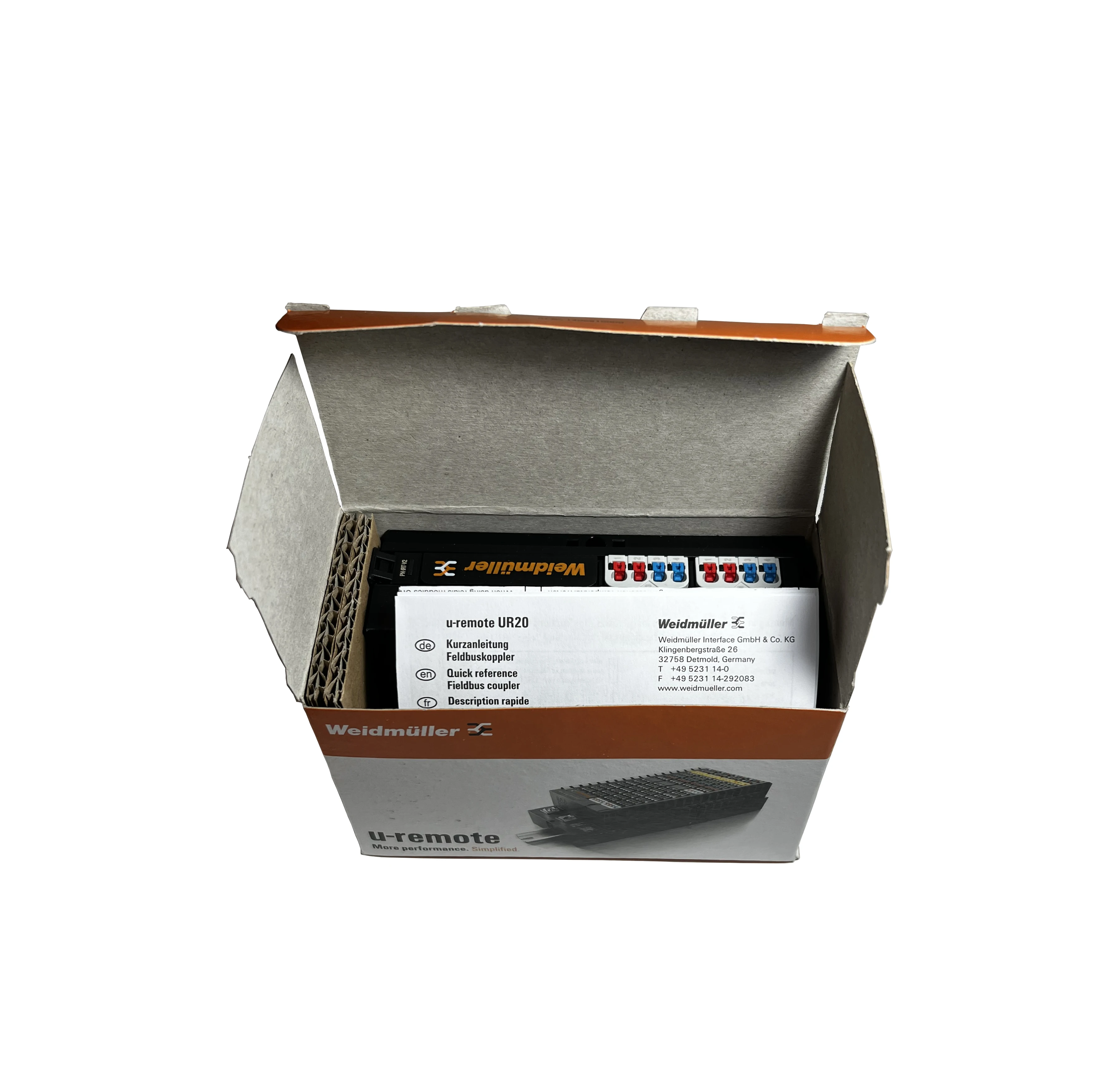 Weidmuller UR20-FBC-PN-IRT-V2 Remote I/O высокой точности