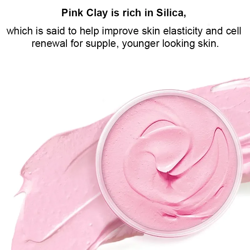 Hot Sale Himalayan Clay Mud Mask  Improve Acne Purifying Cleansing Whitening Chinese Facial Clay Mud Mask Facial Masks Skin Care