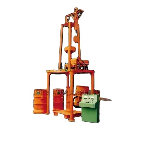 precast concrete vertical vibration pipe making machine