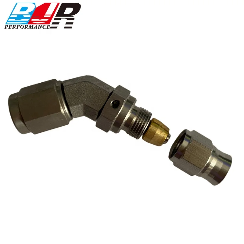 BJR высокопроизводительная нержавеющая сталь 45 градусов S.S. Шланг тормозные соединения