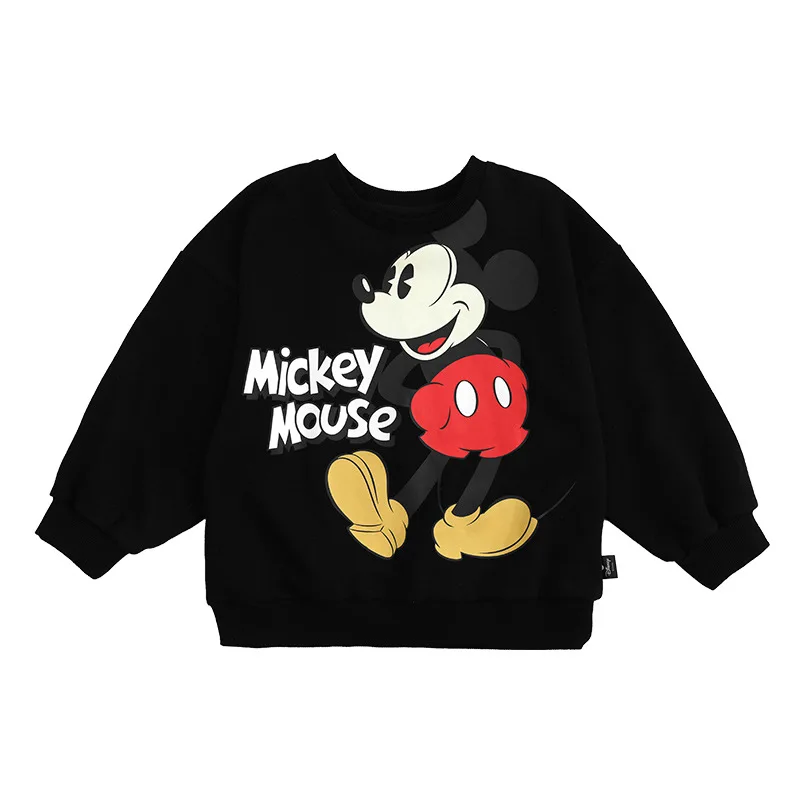 Hot sale 100% cotton cartoon print popular cartoon character baby sweatshirt tops 3-8 kids little girl children colorful tops