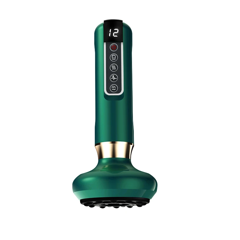 High Quality Electric 6 Gear Plug in Of Negative Pressure Muscular Relaxation Back Therapy Scraping Instrument