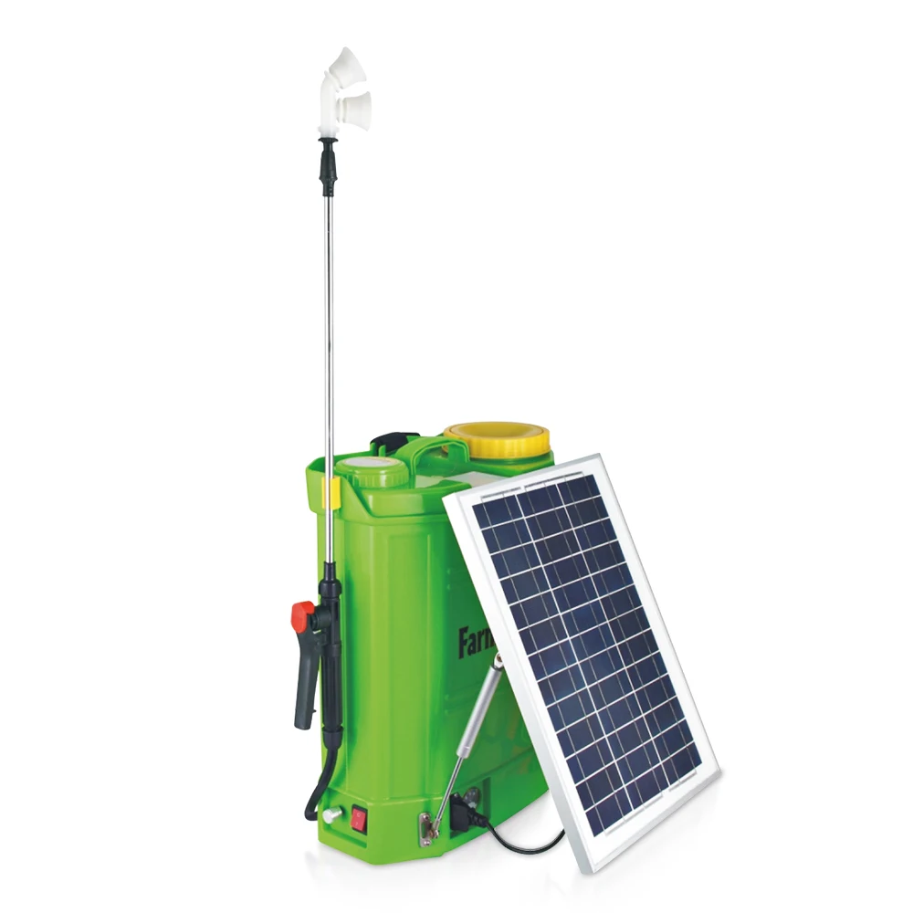 backpack electric agriculture sprayers solar panel solar rechargeable pesticide sprayer
